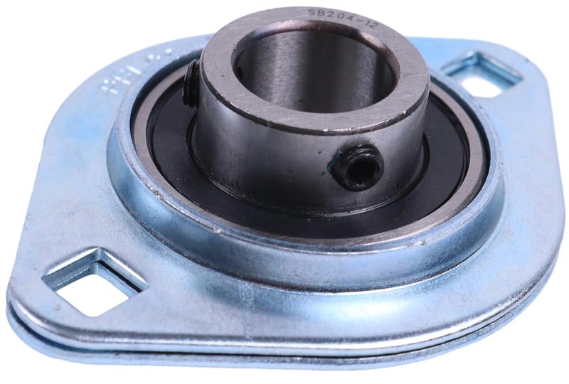 LSSOCH 3/4" Pressed Steel Two Bolt Flange Bearing SBPFL204-12 SBSFL204-12 Compatible with Dump Truck Tarp Systems - Image 2